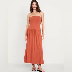 Old Navy Petite Strapless Maxi Dress